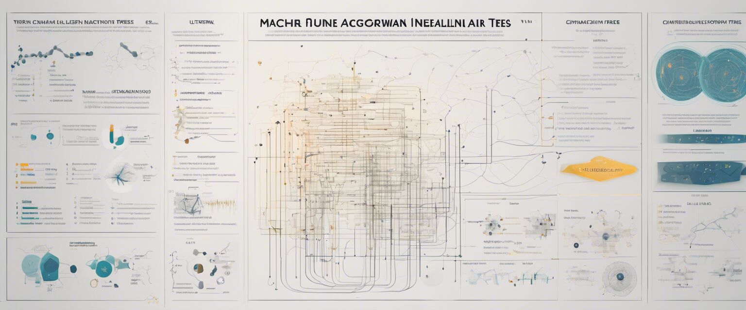 Illustration of machine learning algorithms